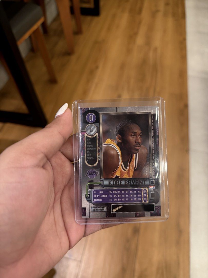 Kobe Bryant Metal Universe (Category: Raw Singles) located in Pasig City. Submitted by fxm_collectible_olshop77 (Listing ID 1466298532, Image 2). Description: Near mint to Mint condition .