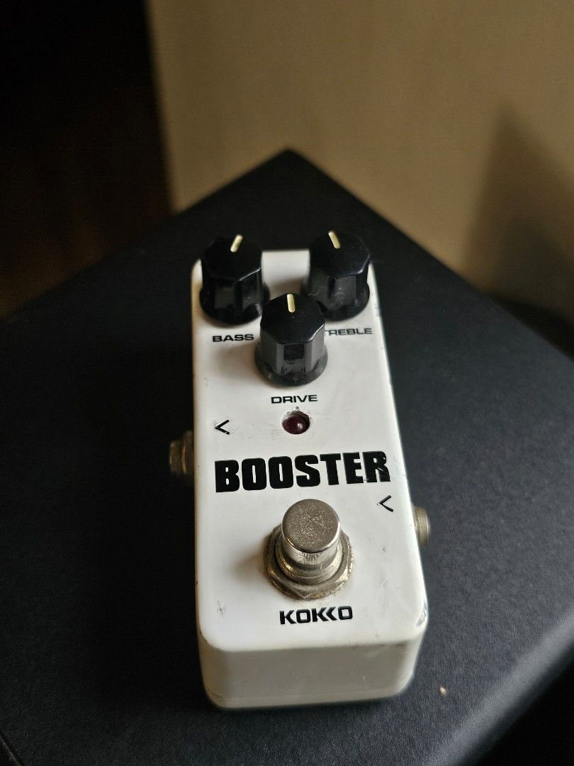 Kokko FBS2 Mini Booster Pedal (Category: Musical Instruments) located in Manila. Submitted by awadennver (Listing ID 1466312188, Image 3). Description: ₱500 🤍 📍 Tagaytay City / Cavite (For pickup or Lalamove/buyer's expense) • Condition: Used (100% fully functional) • RFS: Decluterring extra gear. Check my profile for other available music items!.
