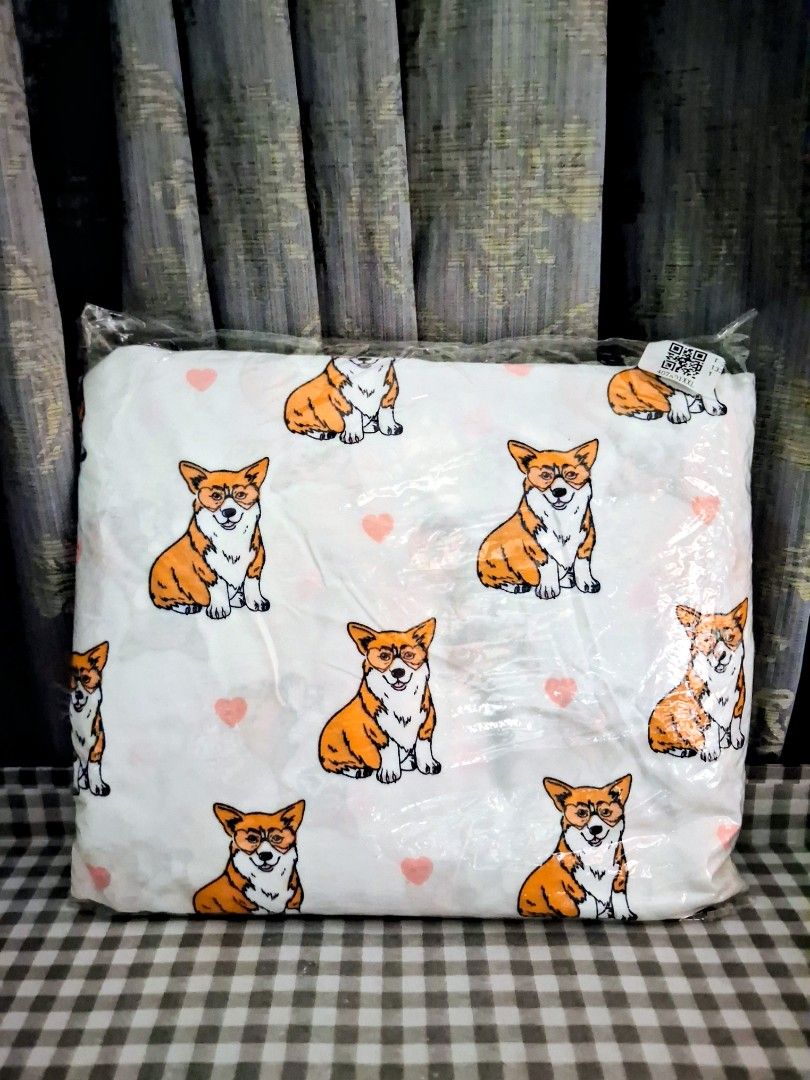 Korean Cotton Queen Size Dog Pattern Bedsheet Set (Category: Homes & Other Pet Accessories) located in Mandaluyong City. Submitted by ilovemyshop (Listing ID 1466225076, Image 1). Description: ❤️ Soft and smooth on skin ❤️ Non pilling and durable ❤️ Includes 1 fitted and 2 pillow case ❤️ Full garterized.