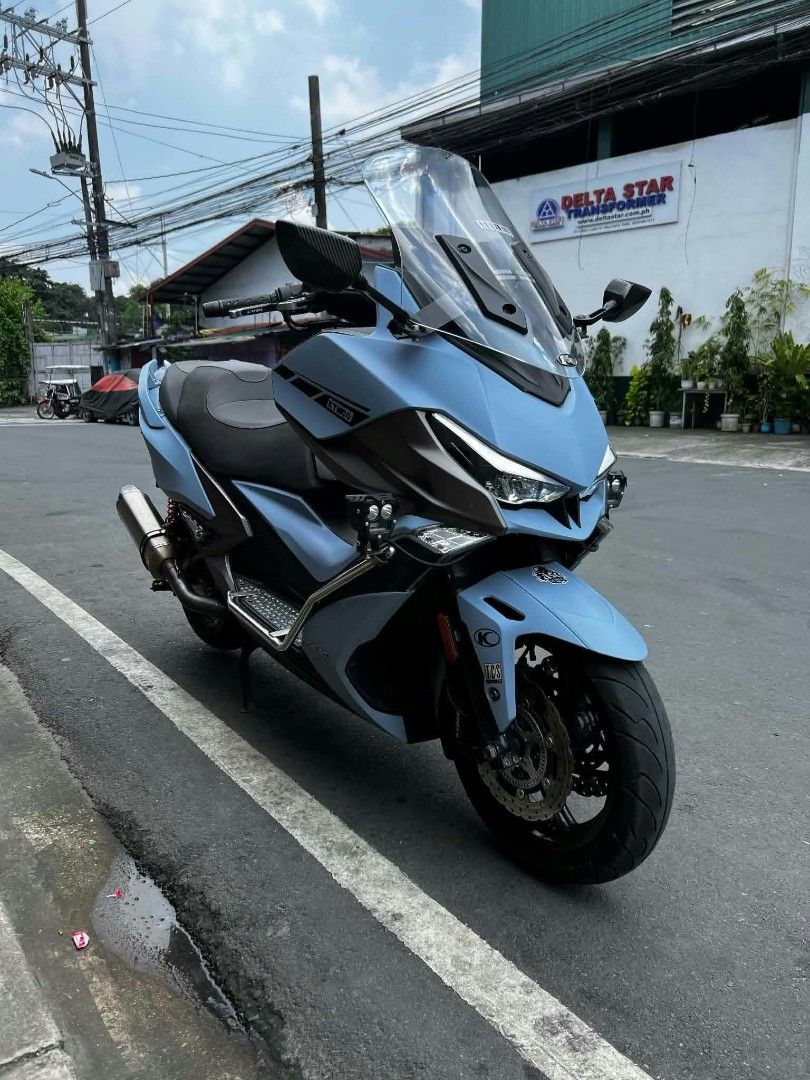 Kymco Xciting VS 400 2023 (Category: Motorbikes for Sale) located in Quezon City. Submitted by mccchs (Listing ID 1466279970, Image 1). Description: Kymco Xciting vs400 2023 💯🔥 - Registered until 2027 - 15k original odo - Complete original or/cr - Manuals and sparekey - Auxillary light and horn LOC: Del Rey Ville 2 Gate 2, Caloocan City 📍 PRICE: 275K Negotiable 💵.