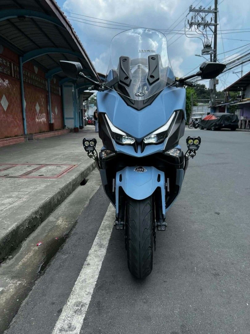 Kymco Xciting VS 400 2023 (Category: Motorbikes for Sale) located in Quezon City. Submitted by mccchs (Listing ID 1466279970, Image 2). Description: Kymco Xciting vs400 2023 💯🔥 - Registered until 2027 - 15k original odo - Complete original or/cr - Manuals and sparekey - Auxillary light and horn LOC: Del Rey Ville 2 Gate 2, Caloocan City 📍 PRICE: 275K Negotiable 💵.