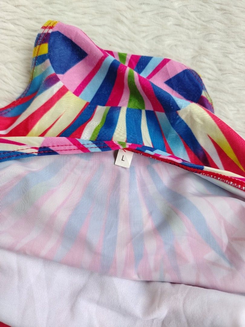 (L) One Piece Swim (Category: Bikinis & Swimsuits) located in Paranaque City. Submitted by closetbykimkirsten (Listing ID 1466230791, Image 3). Description: 🎀Like New🎀 ✨Brand: No Brand ⚡Padded 🪷Size: Large 💸Price: P249 (Non Negotiable) ♦️All Items are PRELOVED in good condition. ♦️Please do manage your expectations. ♦️WASH before USE ♦️BUY at your own RISK 🔥NO RETURN NO EXCHANGE POLICY🔥 ⛔BOGUS BUYER/JOY RESERVER will be posted in every grou