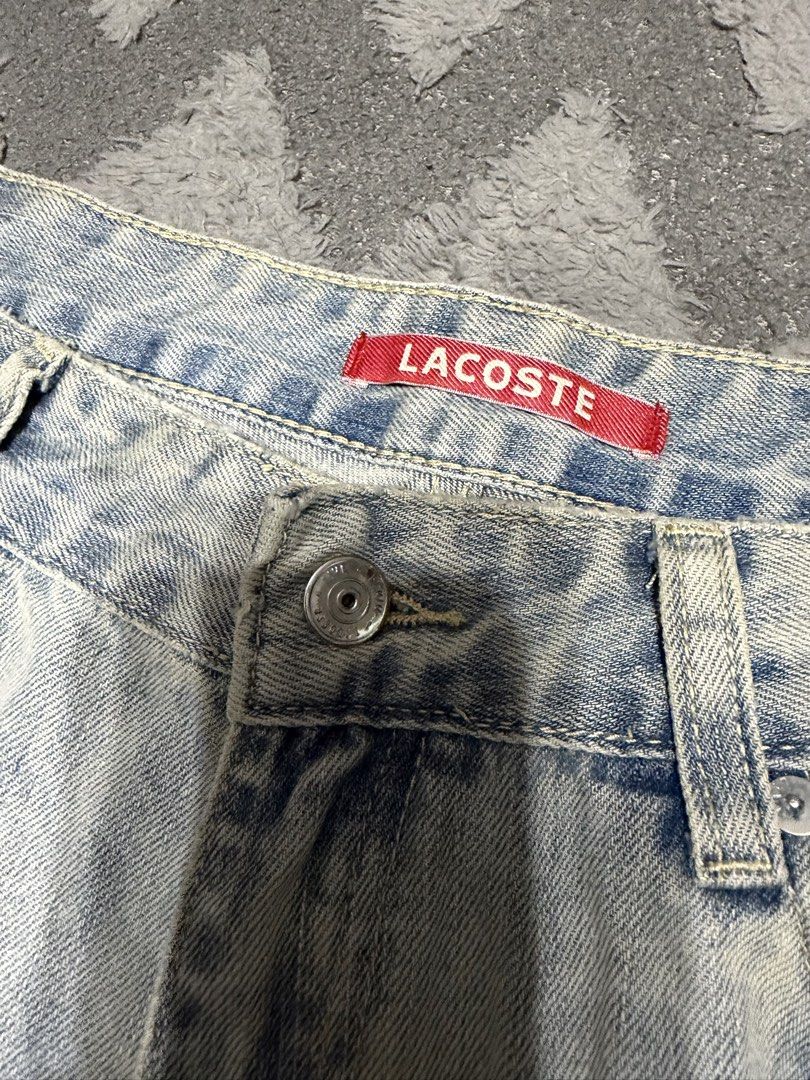 Lacoste - Live ! Washed Denim Jeans (Category: Jeans) located in Cavite. Submitted by commoncourtesy (Listing ID 1466293688, Image 3). Description: Size 34.