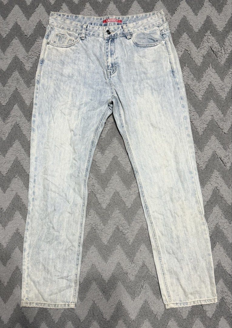 Lacoste - Live ! Washed Denim Jeans (Category: Jeans) located in Cavite. Submitted by commoncourtesy (Listing ID 1466293688, Image 1). Description: Size 34.