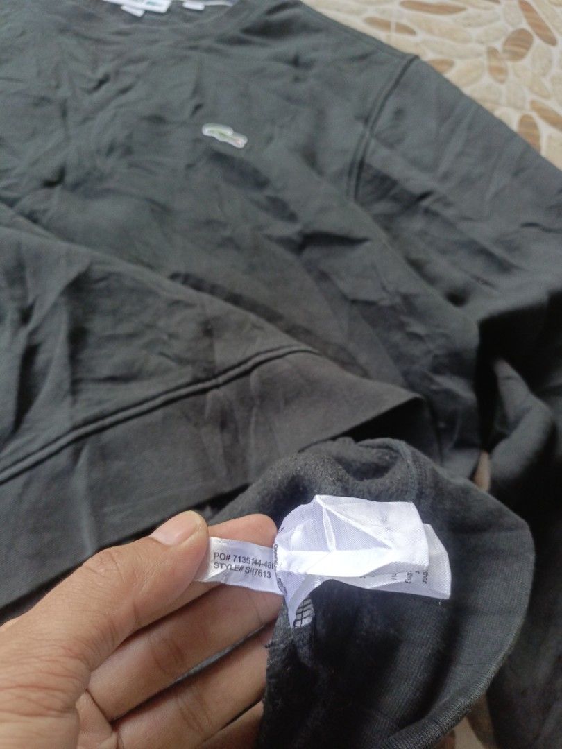 Lacoste Crew Neck (Category: Tshirts & Polo Shirts ) located in Hagonoy. Submitted by erwin0825 (Listing ID 1466248737, Image 3). Description: Lacoste Crew Neck XL on tag Authentic Excellent condition No Issue.