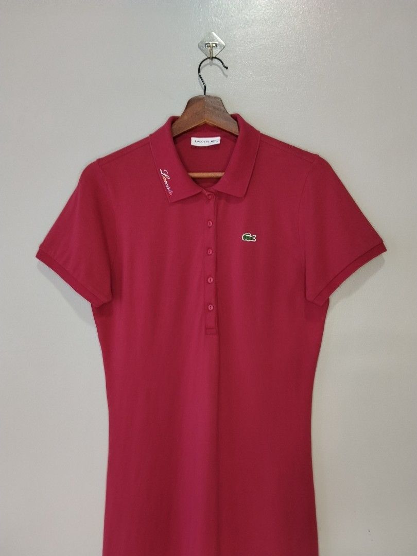 Lacoste Dress (Category: Dresses) located in Bago City. Submitted by classic_picked_up (Listing ID 1466231802, Image 2). Description: excellent no issue size 42 on tag 18 by 36.5 9.5/10 color rate.