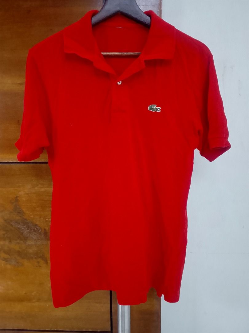 Lacoste polo shirt (Category: Tshirts & Polo Shirts ) located in Quezon City. Submitted by kema2191 (Listing ID 1466182919, Image 1). Description: Medium t large.