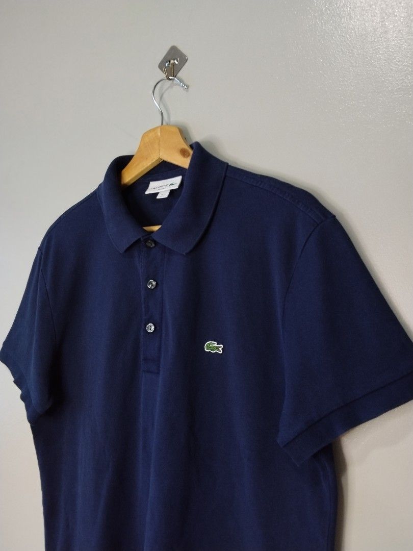 Lacoste Polo Shirt (Category: Tshirts & Polo Shirts ) located in Bago City. Submitted by classic_picked_up (Listing ID 1466231563, Image 2). Description: excellent no issue 20.5 by 28 large slim fit on tag best fit medium 9.5/10 color rate.