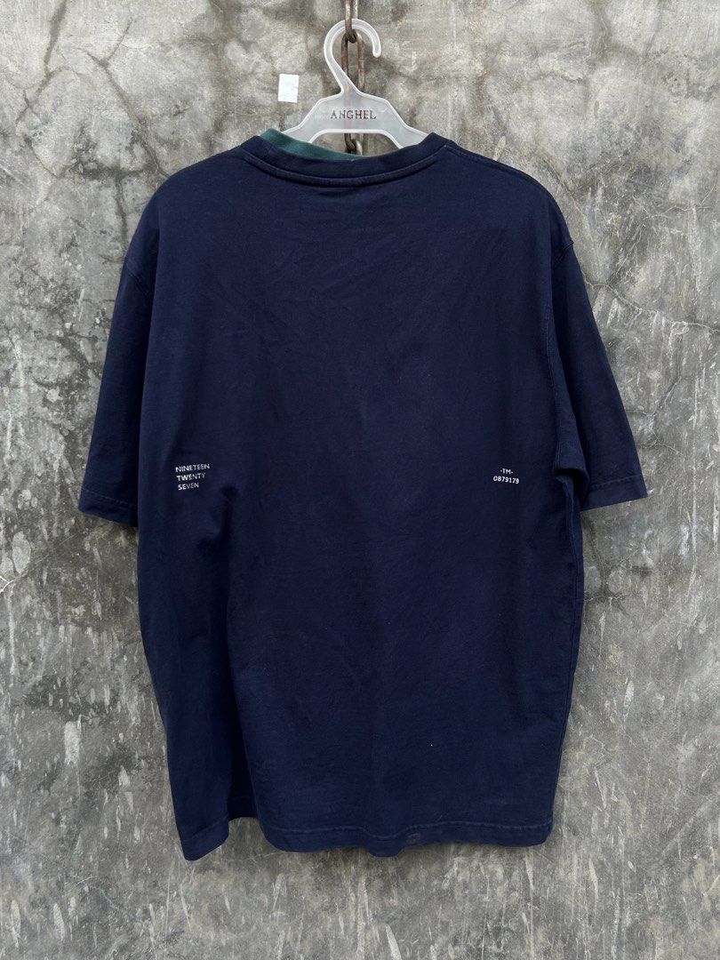 Lacoste Tee (Category: Tshirts & Polo Shirts ) located in Tuguegarao City. Submitted by 2giefinds (Listing ID 1466245925, Image 2). Description: Size: Medium on tag *BEST Fit (LARGE) Dimes: W:22 x L:29 Condition: Excellent Color Rate: 9.9/10 Issue: ❌ .