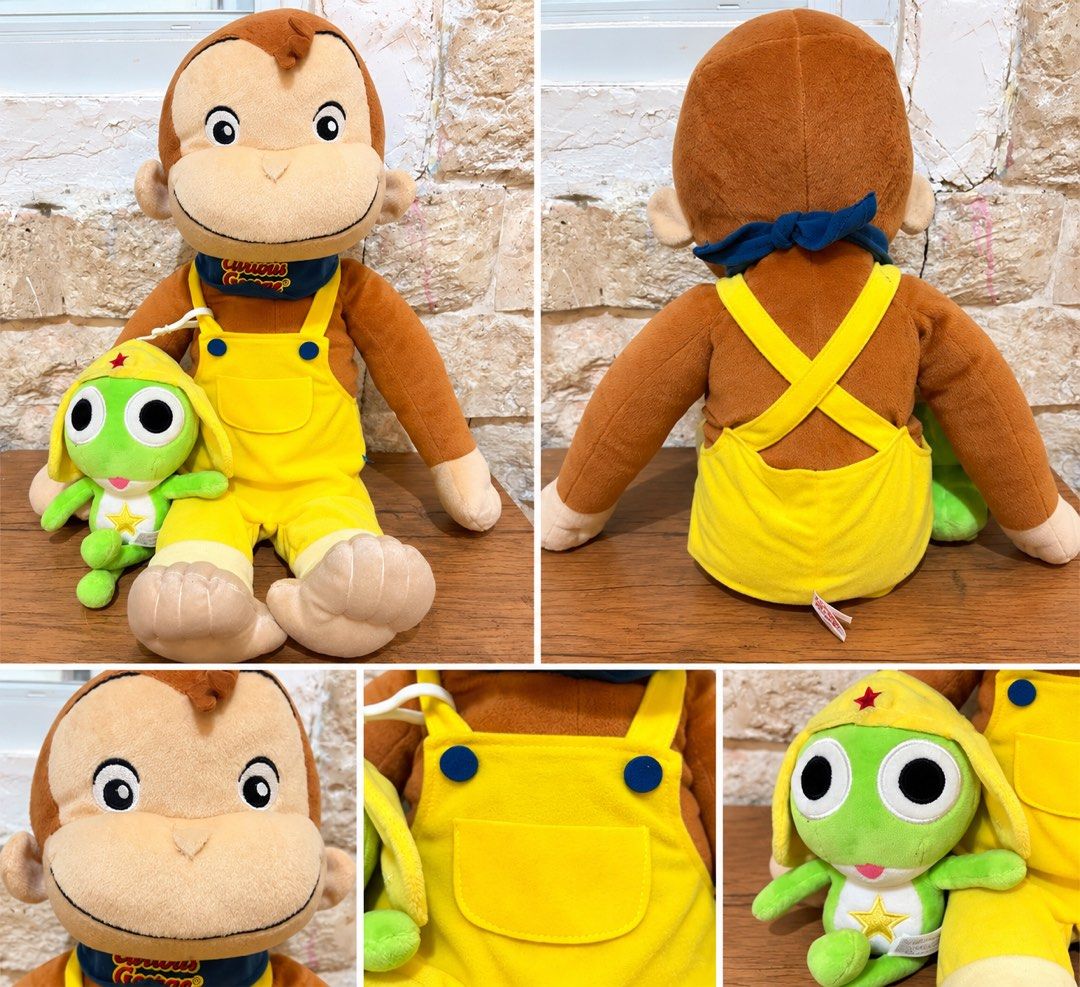 large Curious George plush toy 20” (Category: Plushies & Soft Toys) located in San Fernando. Submitted by dntjapansurpluselyu (Listing ID 1466307915, Image 1). Description: .
