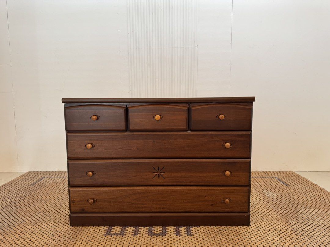 Lateral Cabinet (Category: Shelves, Cabinets & Racks) located in Quezon City. Submitted by matetdevis13 (Listing ID 1466287217, Image 1). Description: Wooden 6-Drawer Chest/ Lateral Cabinet Price: 7,500 L47 x W17.5 x H33.5 In good condition Code JMD30-M541.