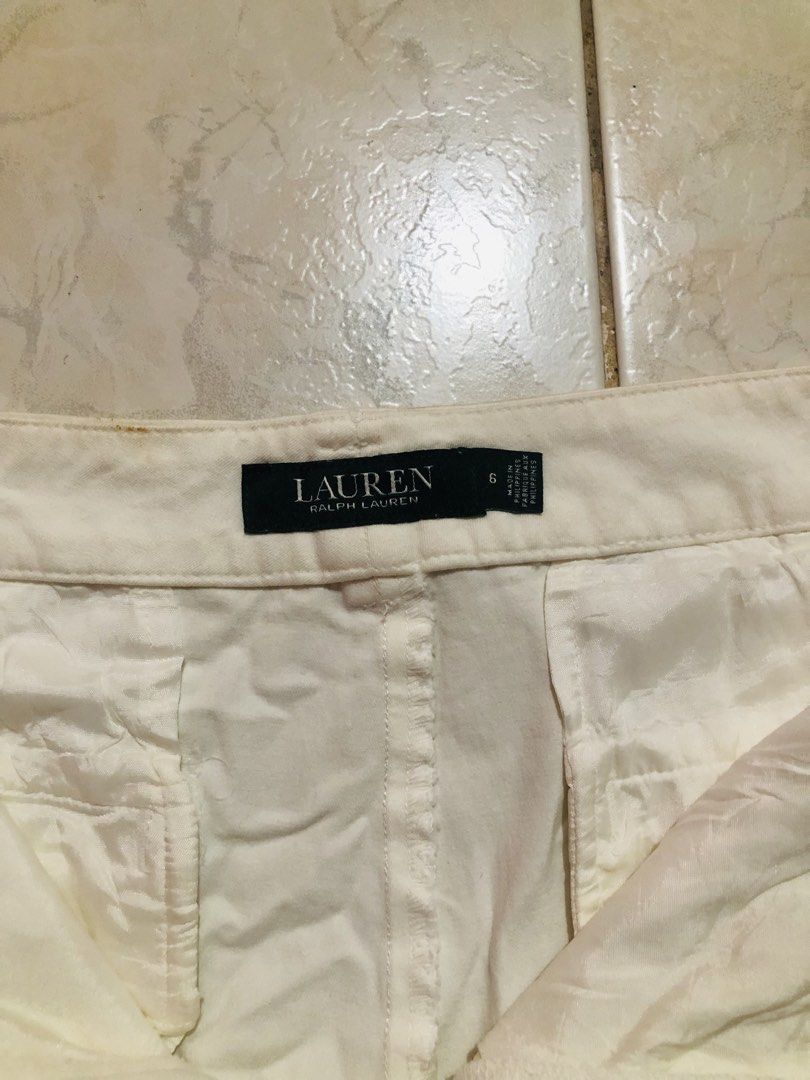 LAUREN BY RALPH LAUREN (Category: Shorts) located in Manila. Submitted by momosshix2001 (Listing ID 1466168503, Image 3). Description: LAUREN BY RALPH LAUREN Waist:31 Length:19 Woth Gold Emblem No issue 300 plus sf.