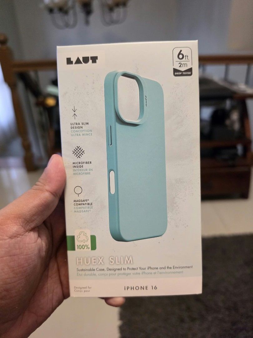 Laut Case Iphone 16 (Category: Cases & Sleeves) located in Taguig. Submitted by macxelgomez (Listing ID 1466251555, Image 2). Description: LAUT CASE Iphone 16, 16 pro, 16 pro max. Brand new sealed. Price: 1,000 Location: Las pinas.