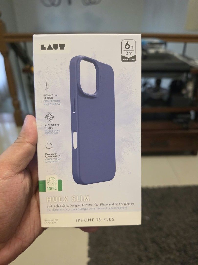 Laut Iphone 16 plus (Category: Cases & Sleeves) located in Taguig. Submitted by macxelgomez (Listing ID 1466251813, Image 2). Description: LAUT CASE Iphone 16, 16 pro, 16 pro max. Brand new sealed. Price: 1,000 Location: Las pinas.