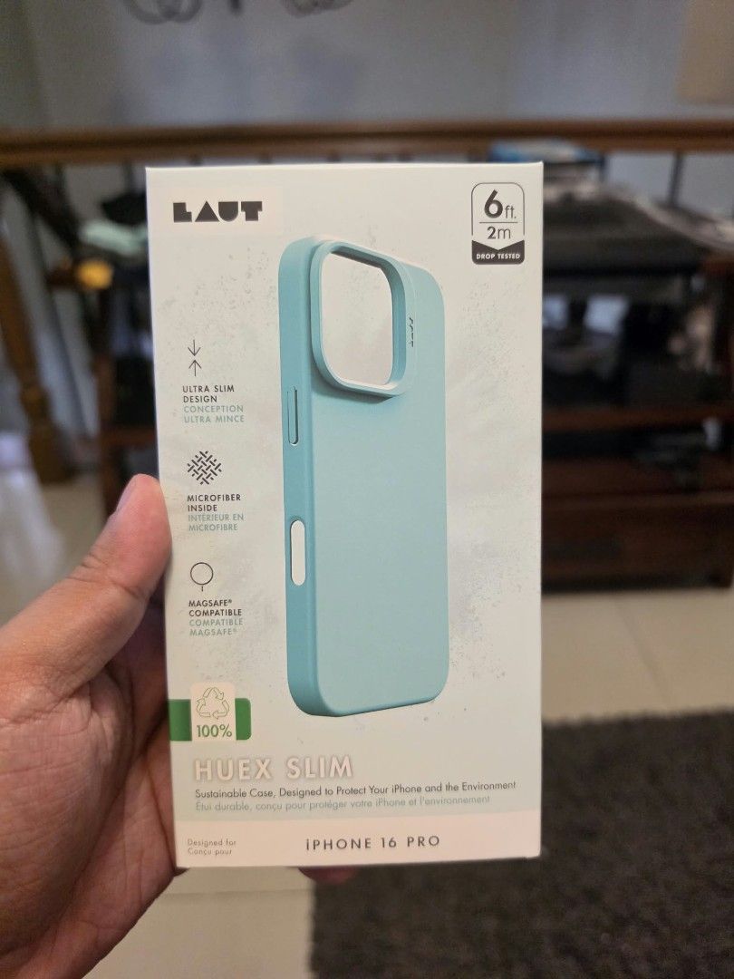 Laut Iphone 16 pro (Category: Cases & Sleeves) located in Taguig. Submitted by macxelgomez (Listing ID 1466251915, Image 2). Description: LAUT CASE Iphone 16, 16 pro, 16 pro max. Brand new sealed. Price: 1,000 Location: Las pinas.