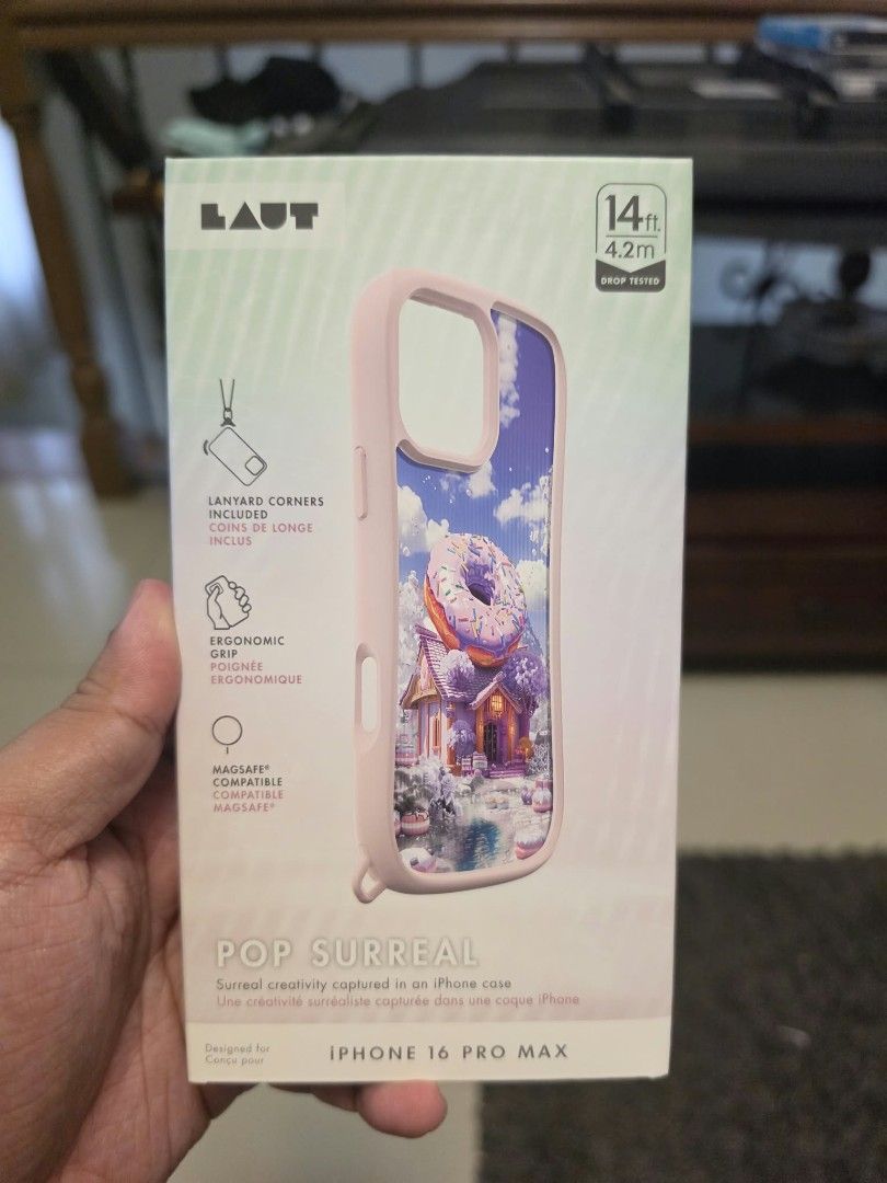 Laut Iphone 16 pro max (Category: Cases & Sleeves) located in Taguig. Submitted by macxelgomez (Listing ID 1466252019, Image 2). Description: LAUT CASE Iphone 16, 16 pro, 16 pro max. Brand new sealed. Price: 1,000 Location: Las pinas.