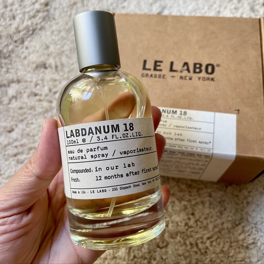 Le Labo Labdanum 18 Eau de Parfum (Category: Fragrance & Deodorants) located in Subic. Submitted by javsprelovedstuffs (Listing ID 1466222175, Image 2). Description: Beautifully blended, seductive, musky drydown Tester (High Qlty) Pls no asking if OG given the price 😂 Can last for hours Good for everyday perfume #perfume #perfumeph #burberry #jomalone #armani #dubaiperfume .