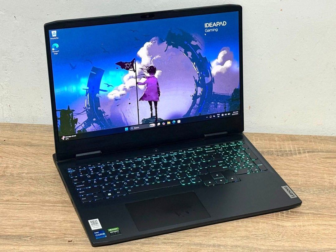 LENOVO IDEAPAD GAMING 3 (Category: Laptops & Notebooks) located in Manila. Submitted by estillomopatricia (Listing ID 1466167447, Image 2). Description: ₱39,990 only 🔥🔥🔥 No issue. Good condition. *scratches normal in second hand. LENOVO IDEAPAD GAMING 3 INTEL CORE I7 12TH GEN 16GB RAM 512GB RTX 3050ti 165HZ 15.6 INCH FHD BACKLIT KEYBOARD 💻Good for Gaming, Autocad, Editing, & WFH 💻Ready to use. Specification ▪️INTEL CORE I7-12700H(20 CPUs) ▪️