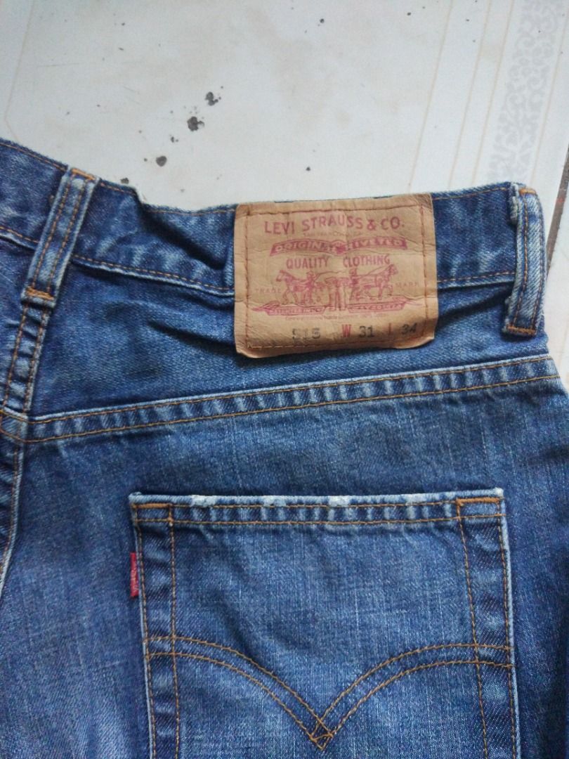 Levis 515 Jean 30 actual (Category: Jeans) located in Pasay City. Submitted by denimdude.ph (Listing ID 1466220371, Image 3). Description: altered length.