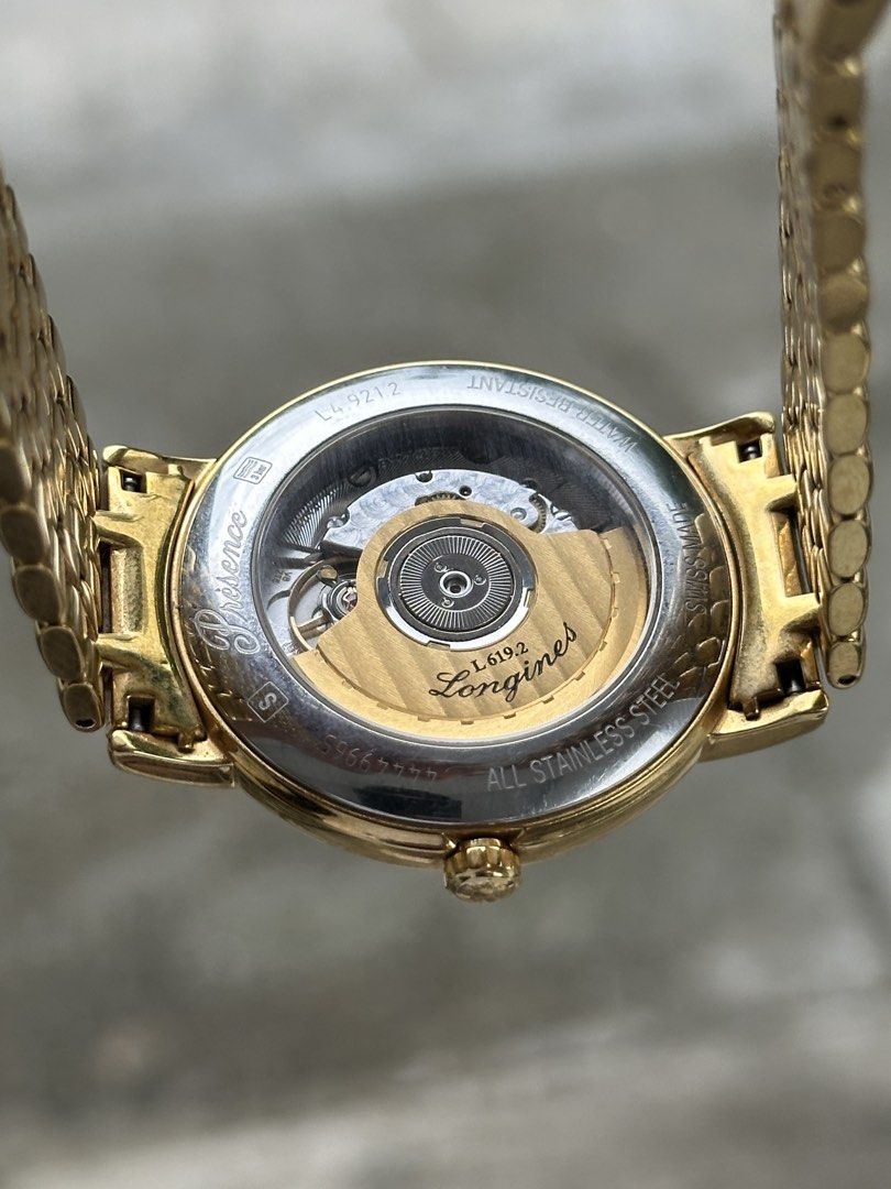 Longines Presence 38.5mm (Category: Luxury Watches) located in San Jose. Submitted by ardudz24 (Listing ID 1466310753, Image 2). Description: For sale! Longines Presence Automatic -ref. L4.9212 -automatic -38.5mm case size -sapphire crystal All original 9/10 condition 35k Watch only .