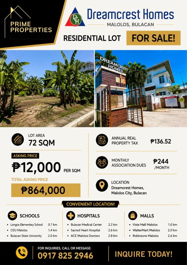 LOT FOR SALE (Category: Lot) located in Caloocan City. Submitted by analiz28 (Listing ID 1466158228, Image 1). Description: CLEAN TITLE .