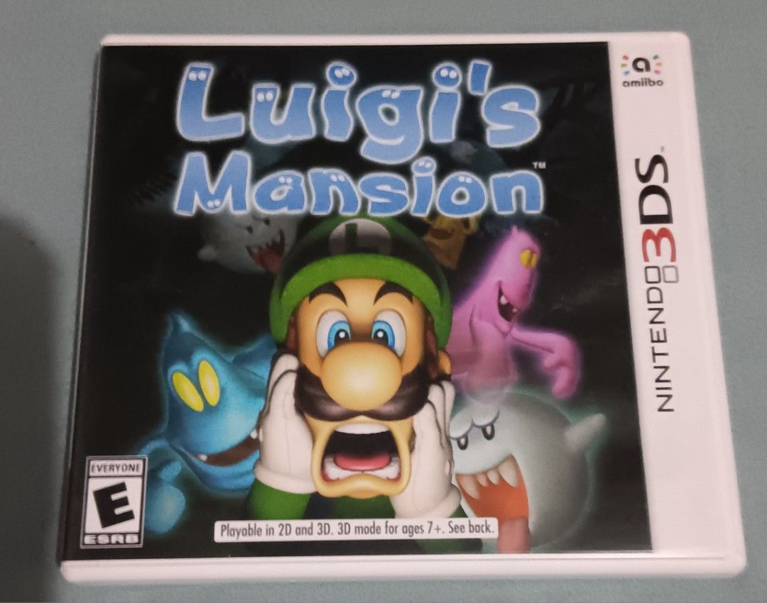 Luigi's Mansion (Category: Nintendo) located in Makati City. Submitted by sir.jayar (Listing ID 1466246263, Image 1). Description: Luigi's Mansion Nintendo 3DS Second Hand Meet up location: San Lorenzo Place Mall Mondays and Tuesdays only 10am-5pm Payment methods: Cash or GCash.