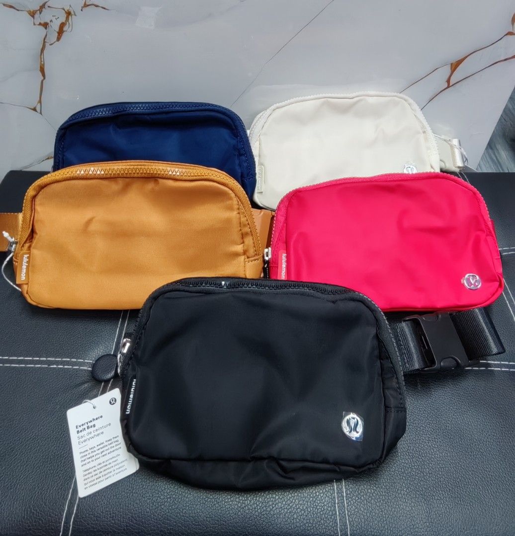 LULULEMON EVERYWHERE BELT BAG - ORIGINAL (Category: Cross-body Bags) located in Manila. Submitted by shoeciety.niaicee (Listing ID 1466293859, Image 1). Description: ORIGINAL LULULEMON ✔️ ON HAND 🤗.