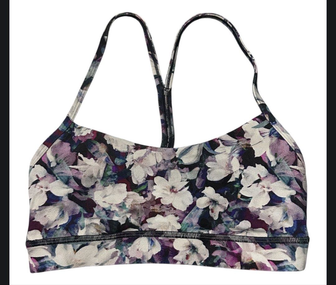 Lululemon Flow Y Bra dot 4 (Category: Activewear) located in Iba. Submitted by xooperfindslb (Listing ID 1466191362, Image 3). Description: Lululemon Flow Y Bra Dot 4 Color: utopia multi Good condition No issue.