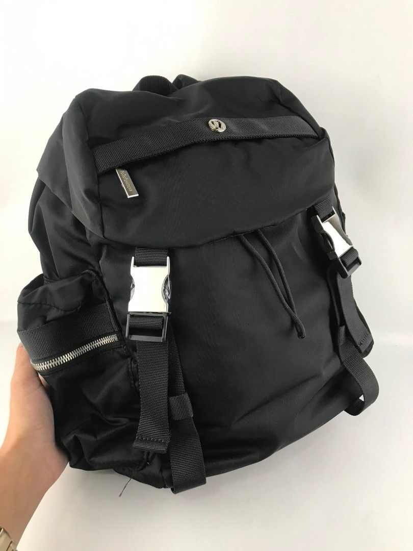LuluLemon Wunderlust 14L Backpack (Category: Backpacks) located in Manila. Submitted by msddirectfactoryoutlet (Listing ID 1466302067, Image 2). Description: Dimensions: 25.5cm x 14cm x 35.5cm (10" x 5.5" x 14") Volume: 14L.