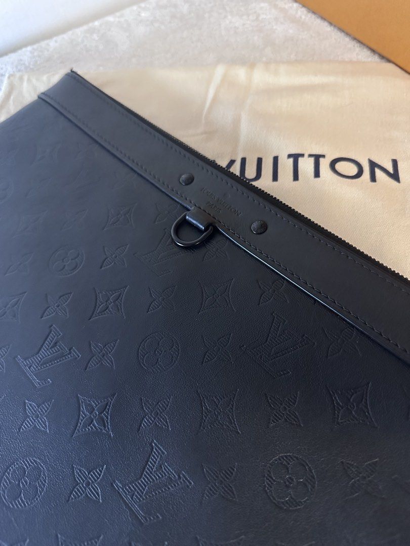 Lv Discovery Pochette Clutch (Category: Luxury Bags & Wallets) located in Dasmarinas. Submitted by takuya_ (Listing ID 1466230782, Image 3). Description: Lv Monogram ShadowDiscoveryPochette clutch Like new | Complete box and dust bag Microchipped (With Legit App Certificate) ₱28,000 ONLY! SRP70k+.