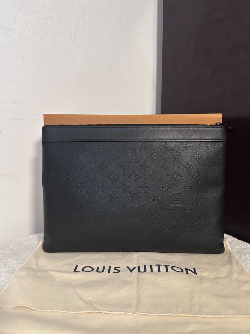 Lv Discovery Pochette Clutch (Category: Luxury Bags & Wallets) located in Dasmarinas. Submitted by takuya_ (Listing ID 1466230782, Image 2). Description: Lv Monogram ShadowDiscoveryPochette clutch Like new | Complete box and dust bag Microchipped (With Legit App Certificate) ₱28,000 ONLY! SRP70k+.