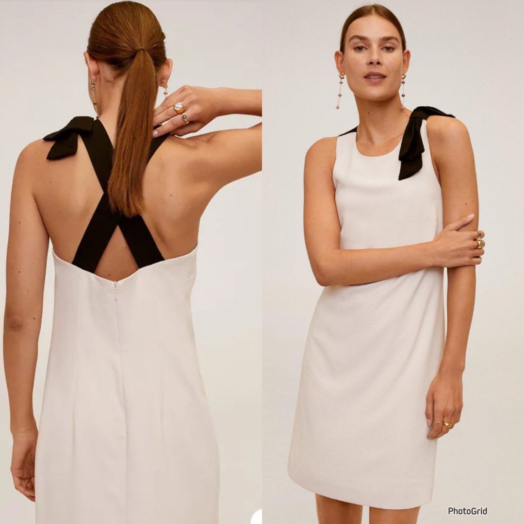 Mango crossback dress with bow (Category: Dresses) located in Koronadal. Submitted by gstyledforless (Listing ID 1466298936, Image 1). Description: .