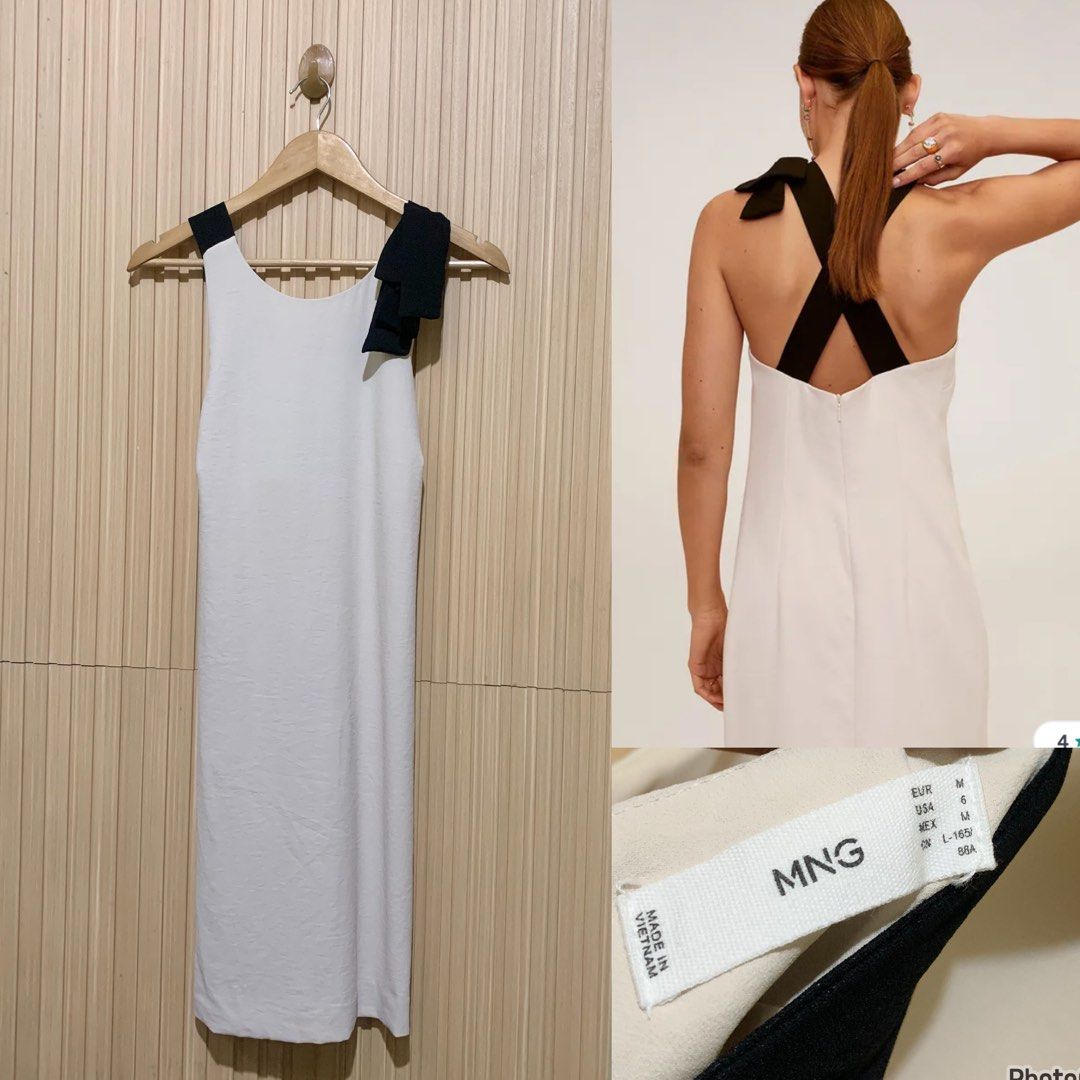 Mango crossback dress with bow (Category: Dresses) located in Koronadal. Submitted by gstyledforless (Listing ID 1466298936, Image 2). Description: .