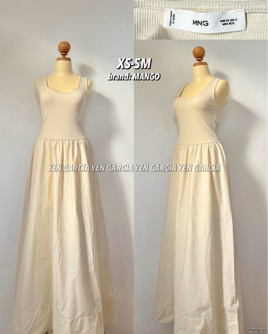 Mango long dress (Category: Dresses) located in Naga. Submitted by jamilaph (Listing ID 1466157657, Image 1). Description: used once only 📍 Naga city, Camarines Sur Courier: J&T only.