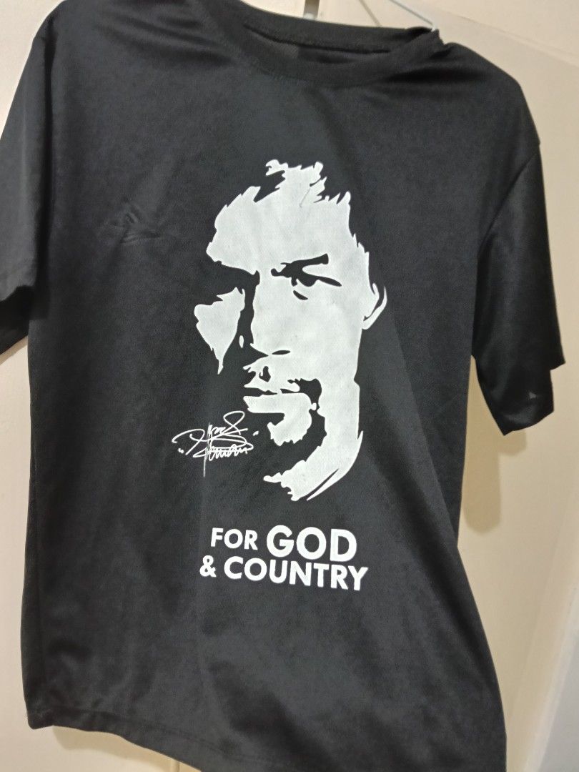 Manny pacman black polo shirt (Category: Tshirts & Polo Shirts ) located in Quezon City. Submitted by andrea11171999 (Listing ID 1466206986, Image 1). Description: .