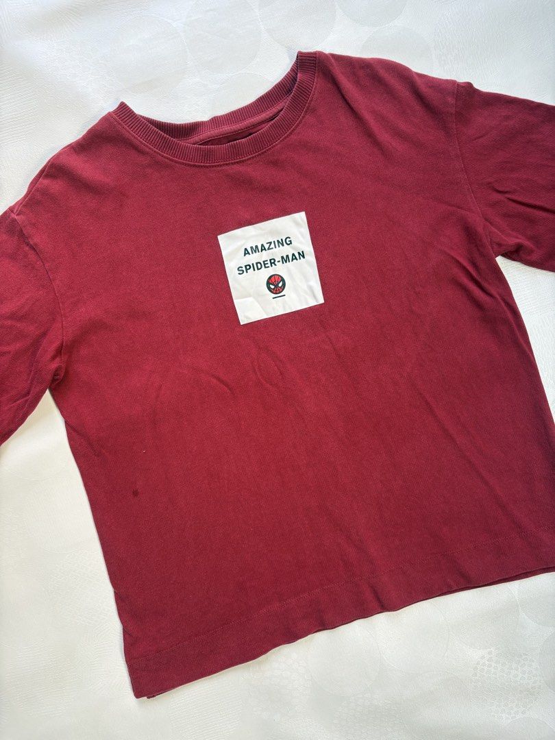 Marvel Amazing Spider-Man Graphic Tee (Category: Tshirts & Polo Shirts ) located in Tacurong. Submitted by kmthrift19 (Listing ID 1466264583, Image 1). Description: Dimes: W20.4xL22.8 Condition: 9/10 Size on tag: Small(up to medium) Issue: None.