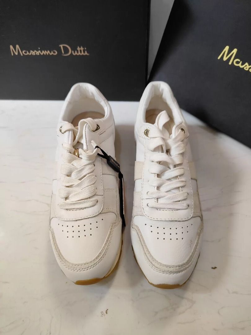 Massimo Dutti Sneakers EU 37/39 | MD-778875607632 (Category: Sneakers) located in Paranaque City. Submitted by silverphoenix.00302e (Listing ID 1466173256, Image 2). Description: Massimo Dutti Sneakers EU 37/39 Leather construction. Reference: MD-778875607632..