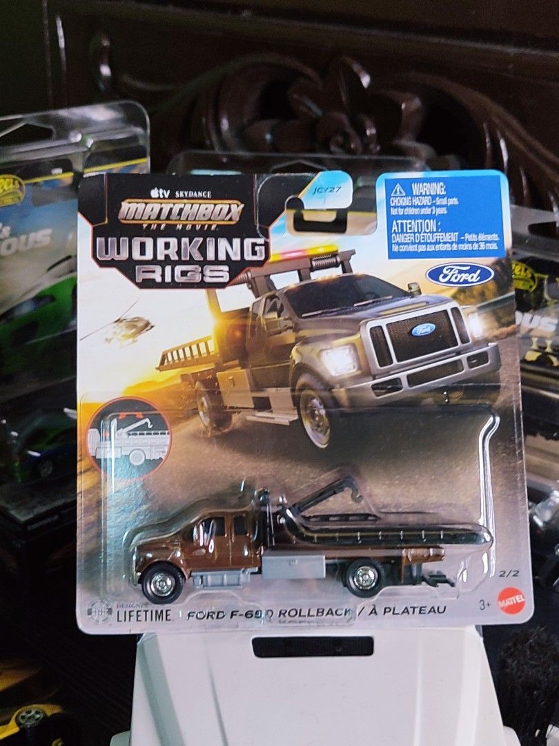 Matchbox Ford F-650 Rollback Working Rigs // 600php (Category: Vehicle & Diecast Models) located in Quezon City. Submitted by edrielgp (Listing ID 1466253166, Image 1). Description: Matchbox Ford F-650 Rollback Working Rigs // 600php The Movie Payment - gcash or gotyme Meet up by schedule Location: Wilcon City Center Visayas Ave., Quezon City J&T, LBC & Lalamove - SHIPPING everyday.