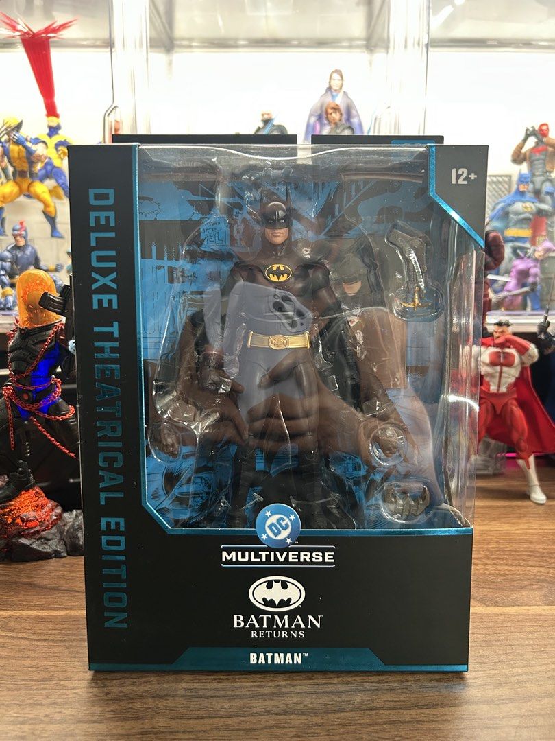 McFarlane DC Multiverse Batman Returns Batman Deluxe Theatrical Edition (Category: Figurines & Statues) located in Davao. Submitted by haallouu (Listing ID 1466207659, Image 1). Description: Condition: MISB.