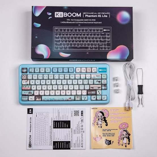 Mechanical Keyboards (Yunzii, KiiBOOM, Redragon) (Category: Computer Keyboard) located in San Mateo. Submitted by emtemplonuevo (Listing ID 1466244948, Image 2). Description: Keyboards for sale (no box except for KiiBOOM but extra keys and switches are intact) Yunzii B87 Heart Blue - 3,000 Redragon PopVU87 - 4,500 KiiBOOM Phantom81 Lite - 4,000 rfs: too many keyboards, used for content only on TT.