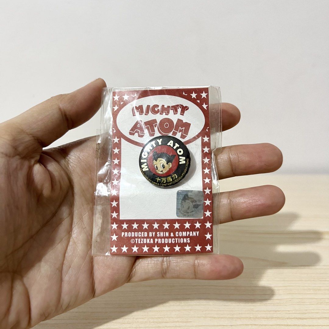 Mighty Atom/Astro Boy Mini Can Badge 2.5cm - Php 100 (Category: Character Goods) located in Davao. Submitted by pandorastoybox (Listing ID 1466263338, Image 2). Description: Mighty Atom/Astro Boy Mini Can Badge 2.5cm - Php 100 .