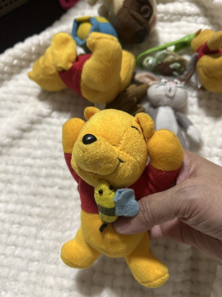 Mini Winnie The Pooh Plushie (Category: Infant Playtime) located in Pasig City. Submitted by mixpicks (Listing ID 1466278403, Image 2). Description: Cut tag.