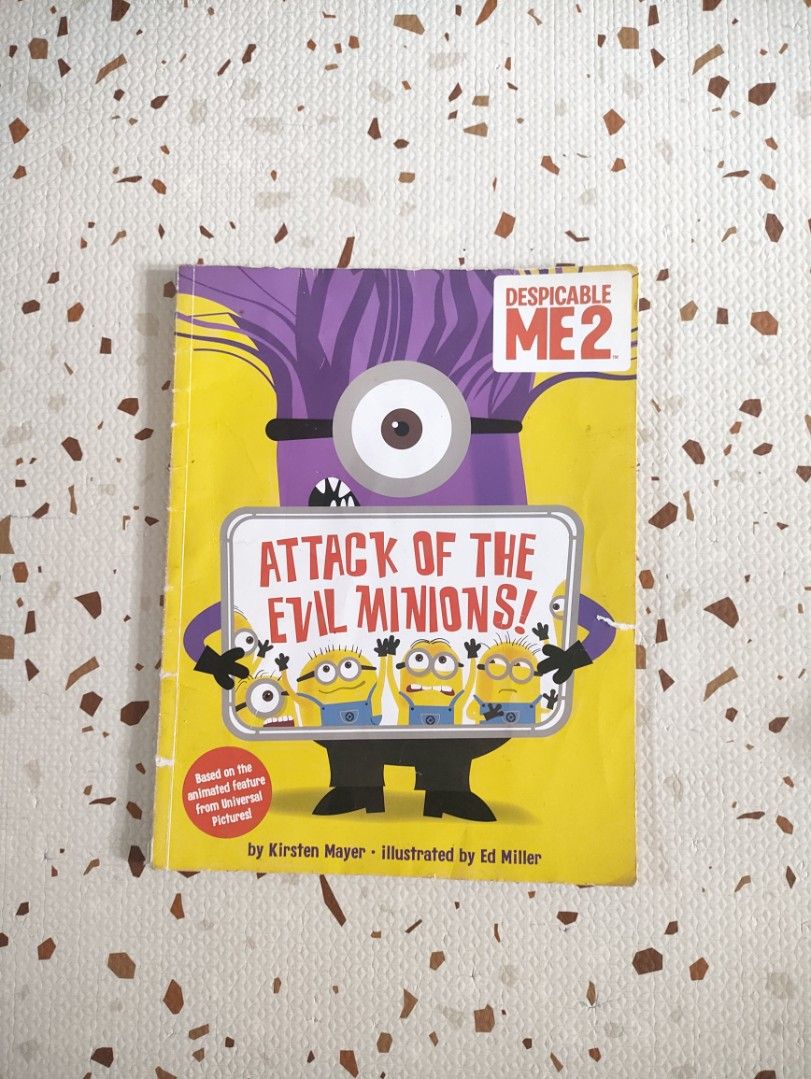 Minions 2 Book (Category: Children's Books) located in Taguig. Submitted by cleanupmomma (Listing ID 1466233412, Image 1). Description: Please take time to read ❤️ Paperback complete pages small tear front page wyiwyg.