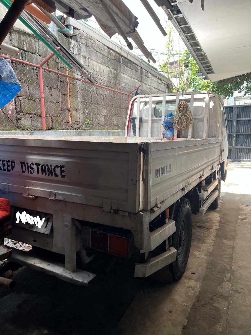 Mitsubishi canter 1995 10ft dropside (Category: Construction Tools & Equipment) located in Caloocan City. Submitted by butterflycarnival2026 (Listing ID 1466165188, Image 3). Description: - 1995 mitsubishi canter dropside 10FT - 4 wheeler - Coding monday number 1 ending in plate - Engine 4D31 B6 - Complete papers registered up to 2027.