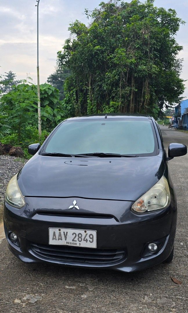 Mitsubishi mirage hatchback mirage Manual (Category: Used Cars) located in Manila. Submitted by jrsvet (Listing ID 1466330501, Image 1). Description: 2014 mirage hatchback gls top of the line all power all wheels are new new battery.