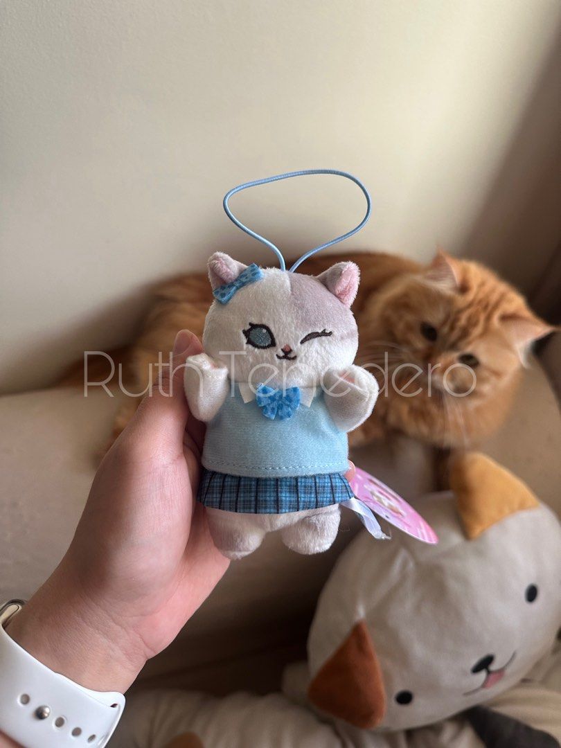 Mofusand Kyogal Nyan Plush Charm (Category: Plushies & Soft Toys) located in Pasig City. Submitted by ruthalyssa (Listing ID 1466334659, Image 1). Description: ₱650 each — directly shipped from Japan Buy all 3 for ₱1500 🌸 With papertag; what you see is what you get 📍 Pasig City 🛵 SDD (Metro Manila) or J&T avail (Fridays only).