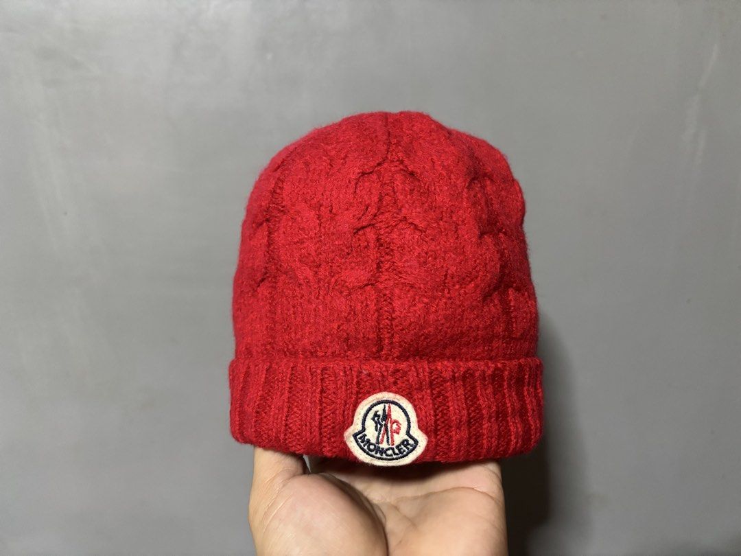 Moncler enfant cable knit beanie (Category: Babies & Kids Fashion) located in Cagayan de Oro. Submitted by kirkwax_4 (Listing ID 1466178188, Image 1). Description: Moncler enfant cable knit beanie 3-9months approx. Xcellent-like new No issue Ganda neto 1.1k.