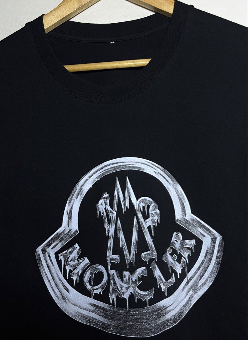 MONCLER ICED LOGO TEE (Category: Tshirts & Polo Shirts ) located in Marikina City. Submitted by chasecollectives (Listing ID 1466306795, Image 2). Description: BRAND : MONCLER ICED LOGO TEE EXCELLENT CONDITION SIZE : LARGE WIDTH - 22 LENGTH - 28 NO ISSUE PO SA PHYSICAL CONDITION CUT TAGS lang po talaga.