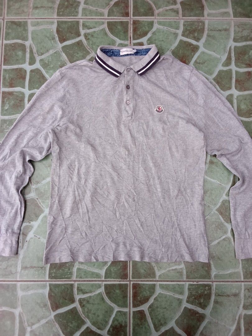 Moncler Long Sleeve Polo Shirt (Category: Tshirts & Polo Shirts ) located in Cebu City. Submitted by mngthms (Listing ID 1466193246, Image 1). Description: .