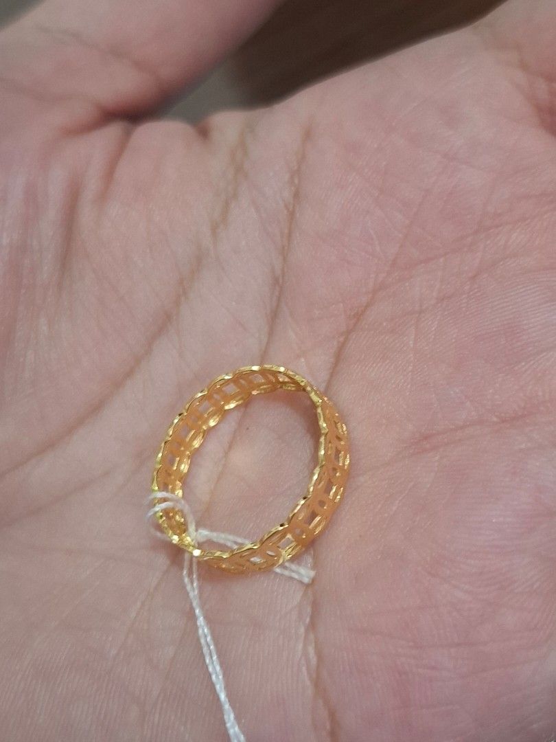 Money ring (Category: Rings) located in Caloocan City. Submitted by michelle.golveo (Listing ID 1466331996, Image 3). Description: 💰 MONEY RING, MONEY VIBES! ✨ 🔥 BRAND NEW | NEW ARRIVAL 💛 18K REAL GOLD • PAWNABLE ⚖️ 1.13g | SIZE 7 ₱ 9,097 ONLY .